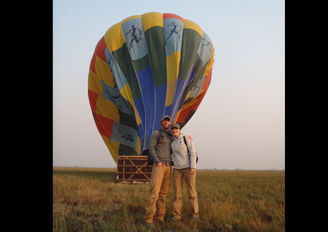 Hot air ballooning in Kafue, and the champagne bush brunch after, was a highlight of my trip to Zambia. 