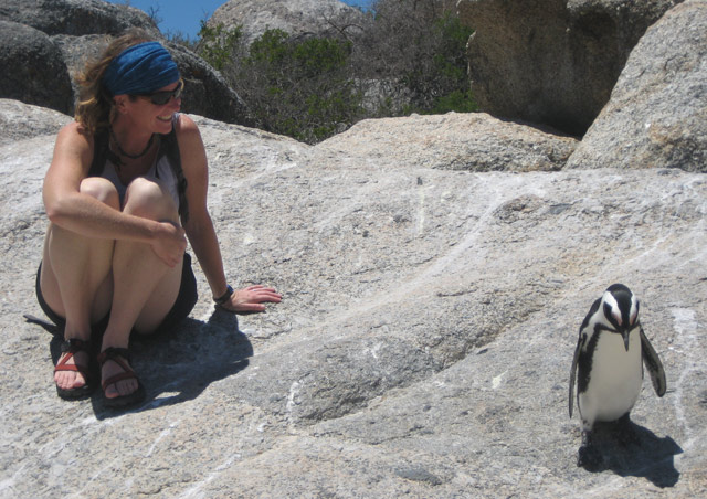 Chillin’ with the penguins at Boulders Beach, South Africa