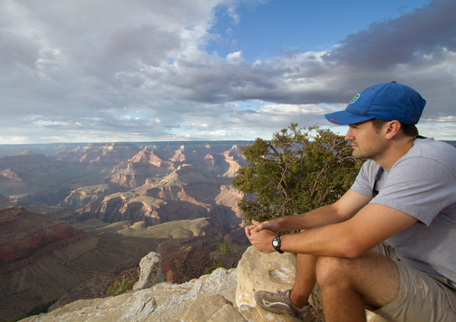 It’s always nice to slow down a bit and soak in the views of the South Kaibab Trail of the Grand Canyon