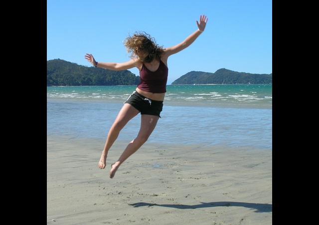 At Abel Tasman National Park, while studying abroad in New Zealand