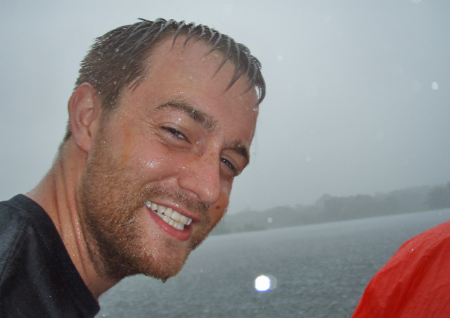 They say you haven't been to the Amazon until you've experienced a torrential downpour; this photo is my proof.