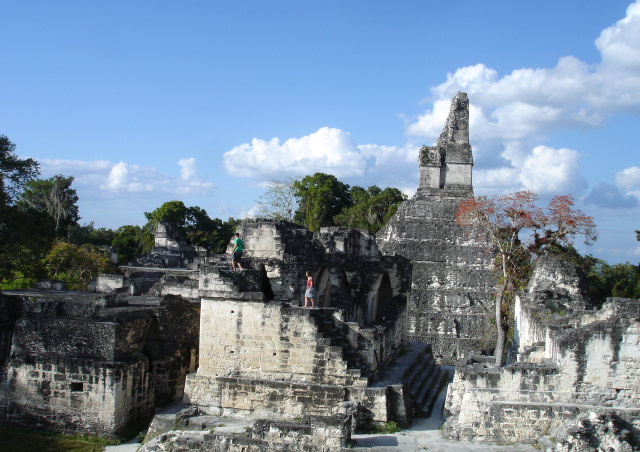 The ruins of Tikal in Central America served both my adventure spirit as well as my nerdy Star Wars side: filming of the first movie was here.