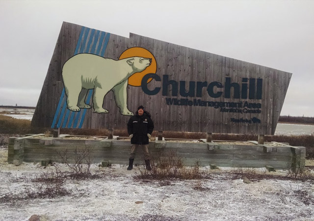 Polar bear capital of the world – Churchill, Manitoba