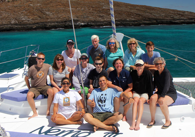 My incredible group that I got share the delights of the Galapagos Islands with! - Nathab's Galapagos Hiking & Kayaking Adventure 