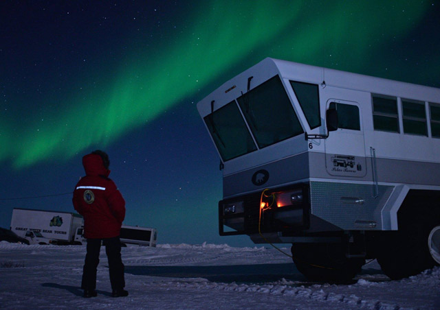 Experiencing the beauty of the Northern Lights in Churchill, Canada