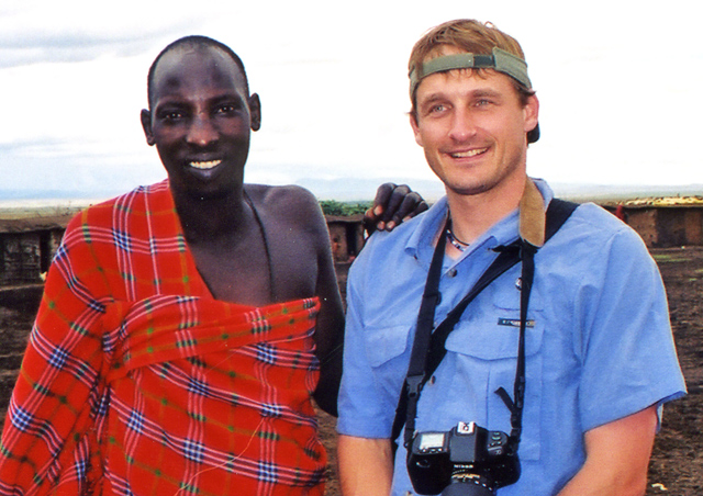 In addition to the amazing wildlife in Africa, I was able to meet the young leader of a Masaai village in Kenya. 