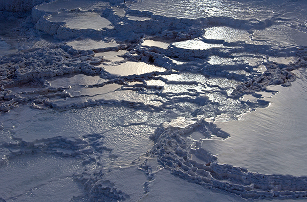 Ice creates its own patterns, textures and brand-new landscapes.