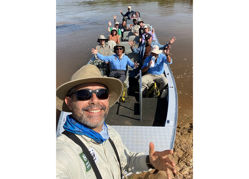 Amazing group of friends in Brazil's Pantanal!