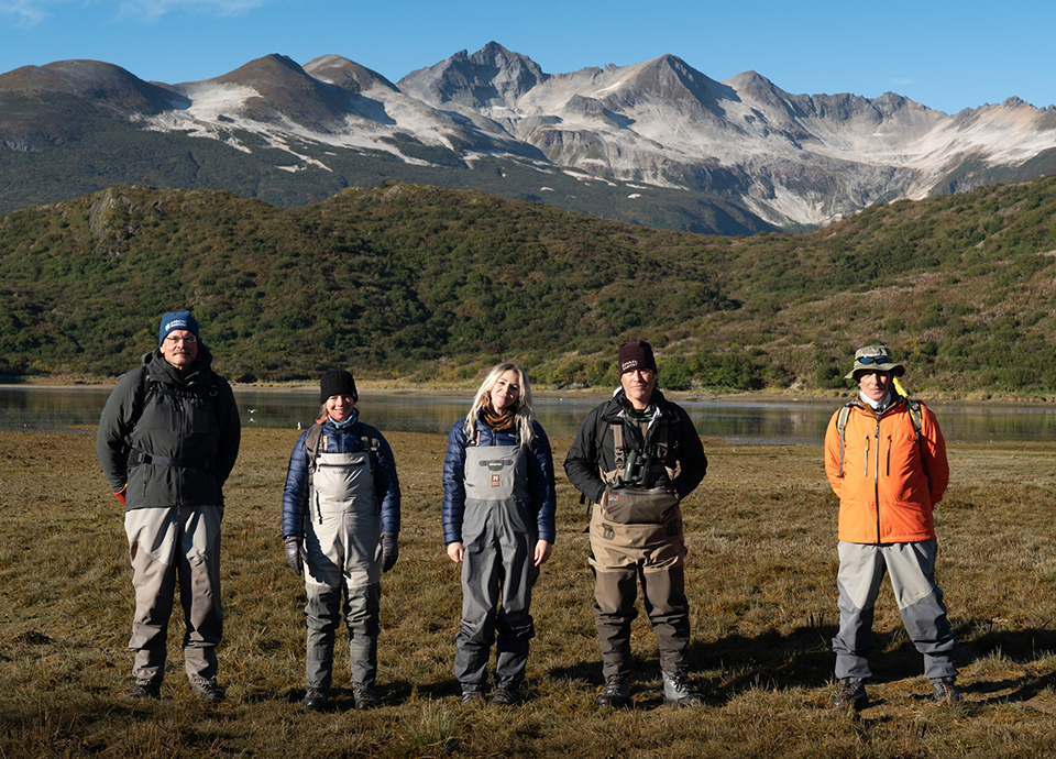 Suited up to photograph Alaska's grizzlies.