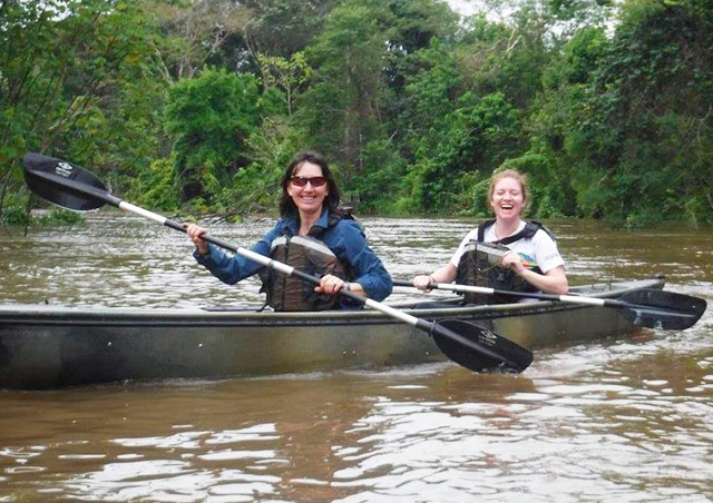 Kayaking on the Amazon!