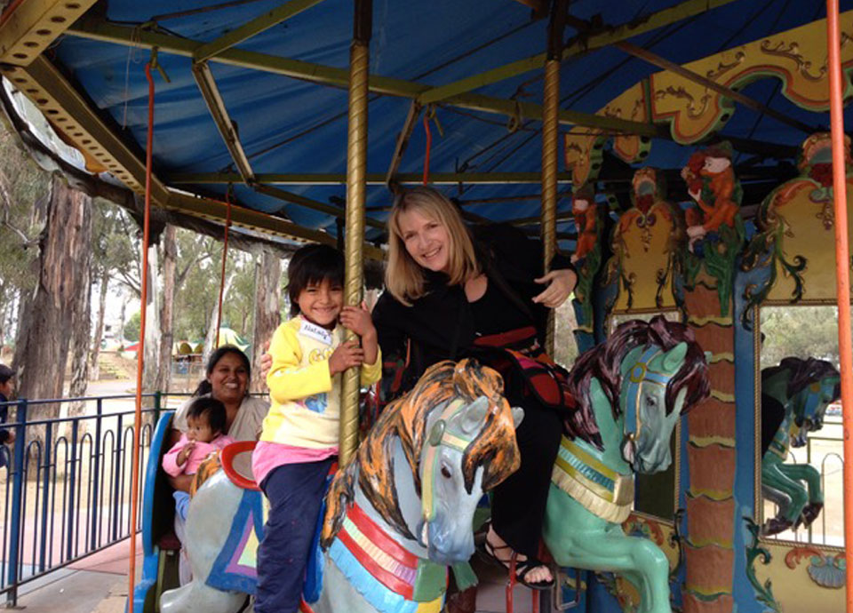 Visiting my sponsored child in Cochabamba, Bolivia