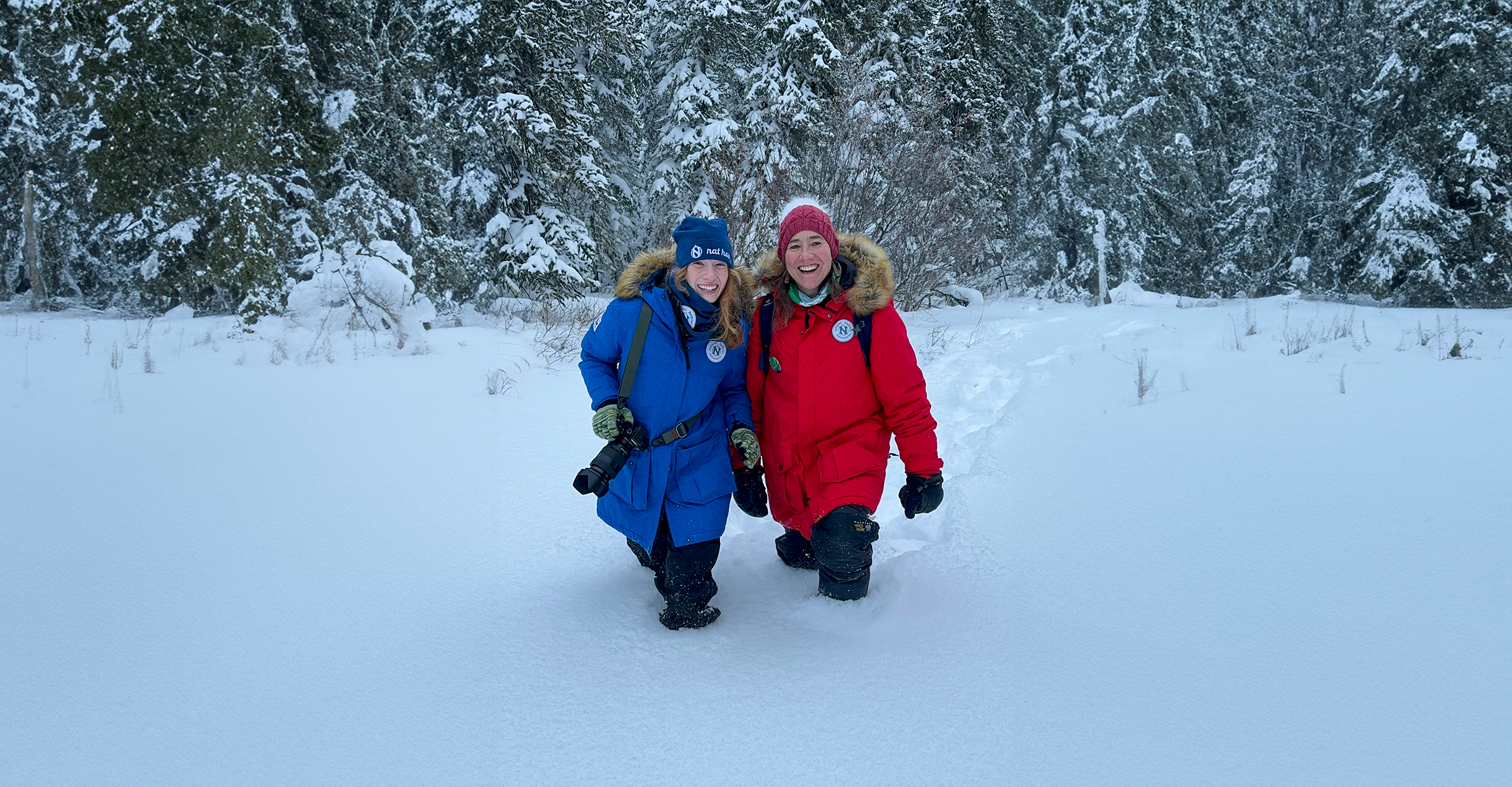 Exploring Churchill's boreal forest with Expedition Leader Katrina Rosen!