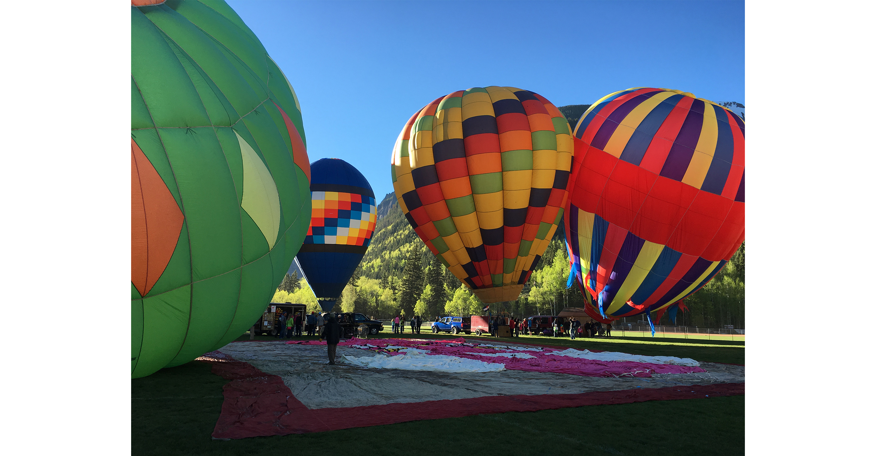The Telluride Hot Air Balloon festival.