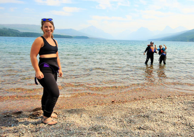 Sarah spent 5 days on the rivers of Glacier National Park in Montana with cancer fighters and survivors defying their diagnosis.