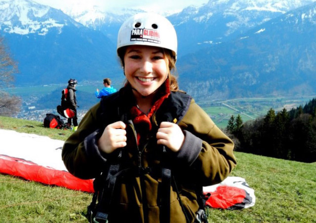 While studying abroad, Sarah spent an extended weekend in Interlaken. She made the most of her days in this adventure capital by skiing, hiking, and paragliding!