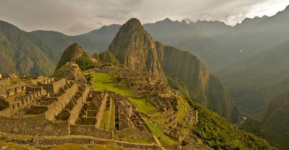 A view of Machu Picchu, Peru