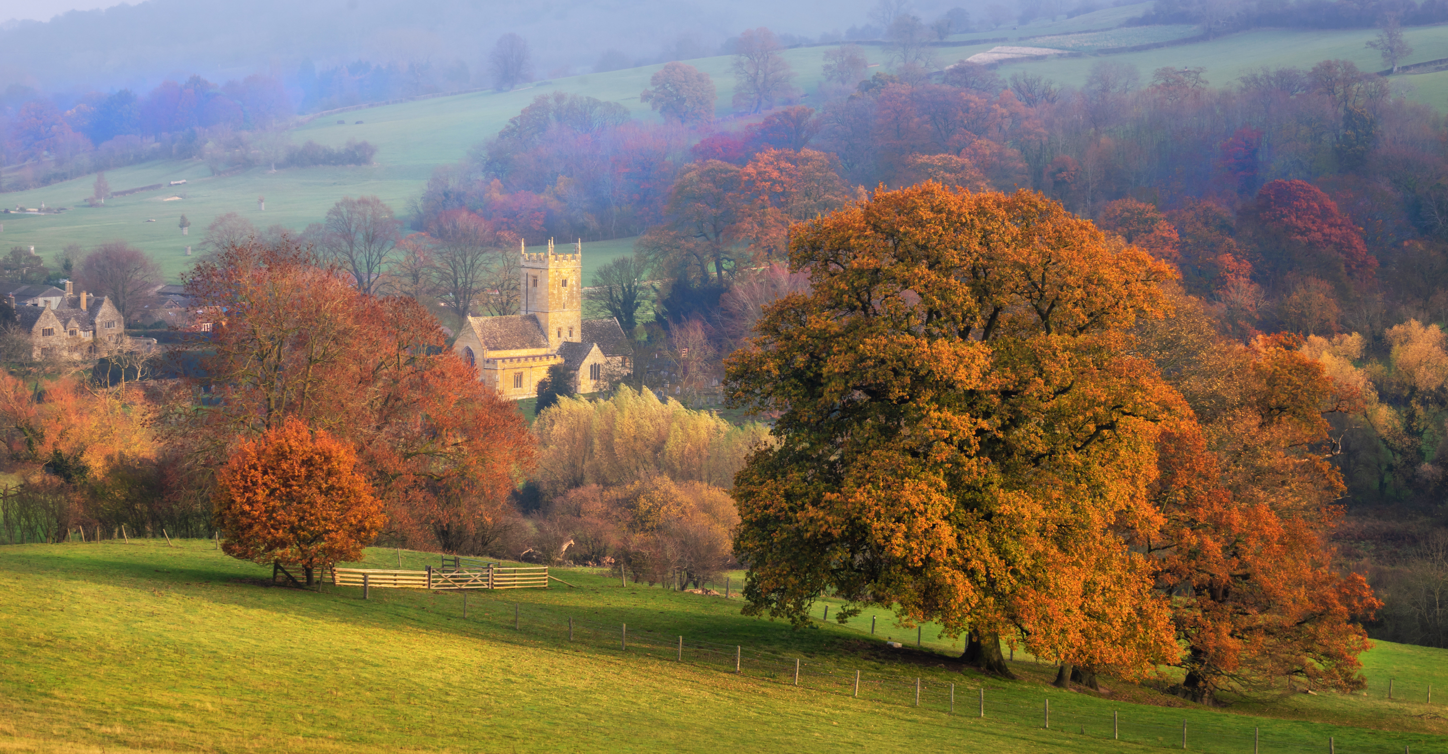 St. Eadburgha's Church in the Cotswolds, England