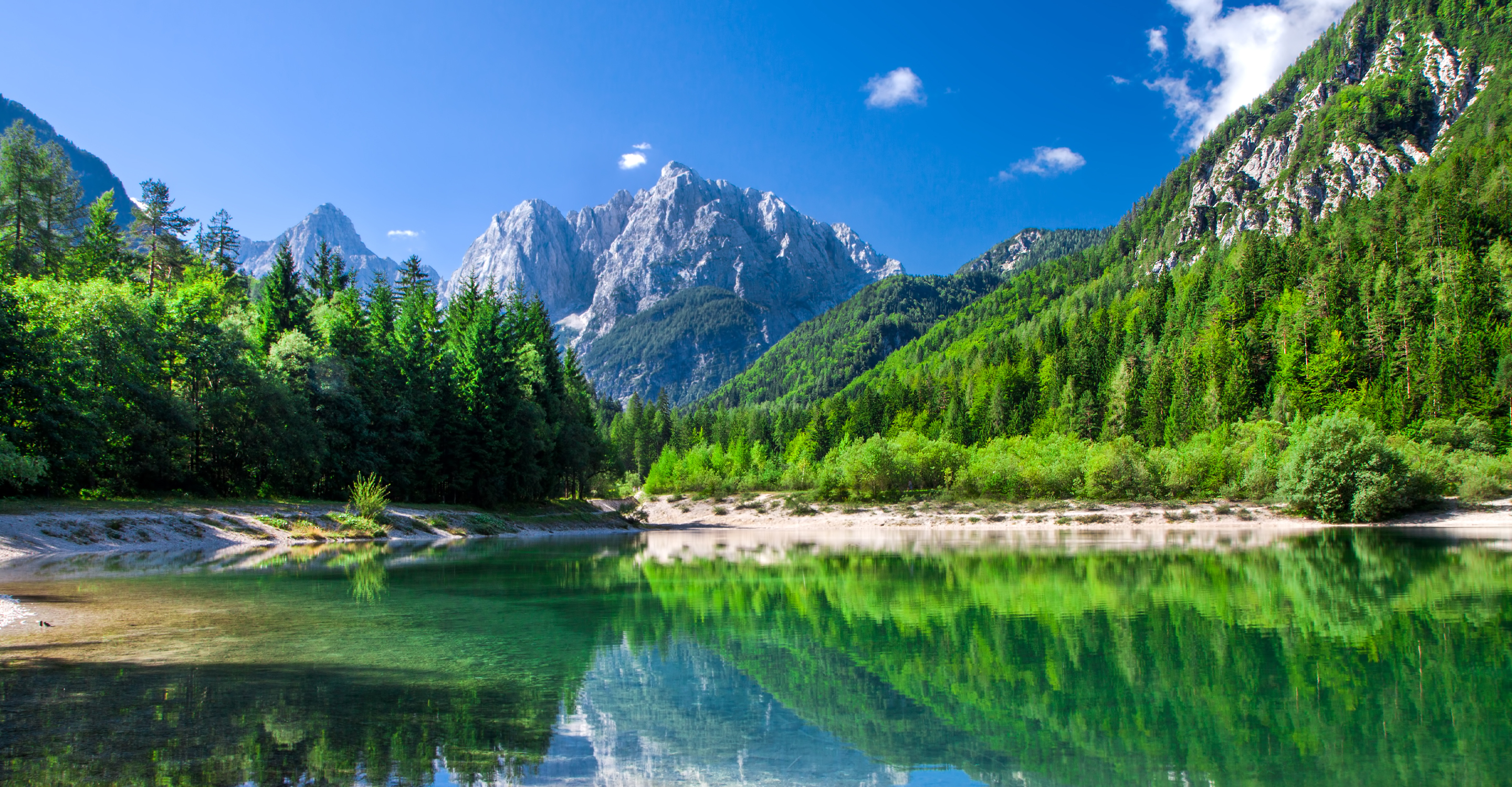Valley in the Triglav National Park, Julian Alps, Slovenia