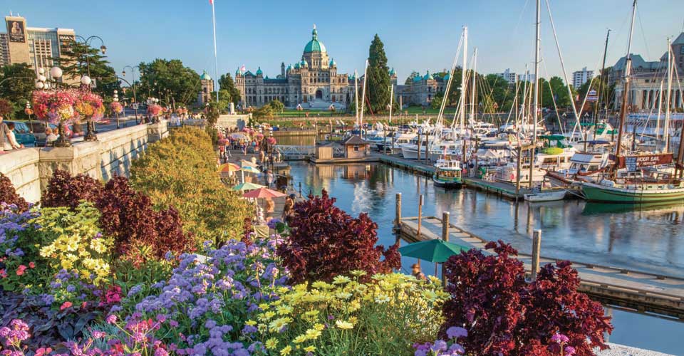 View of Inner Harbour, Victoria, Canada