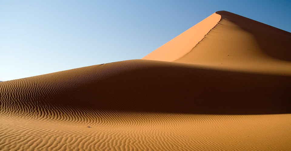 Red sand dune, Sossusvlei, Namibia